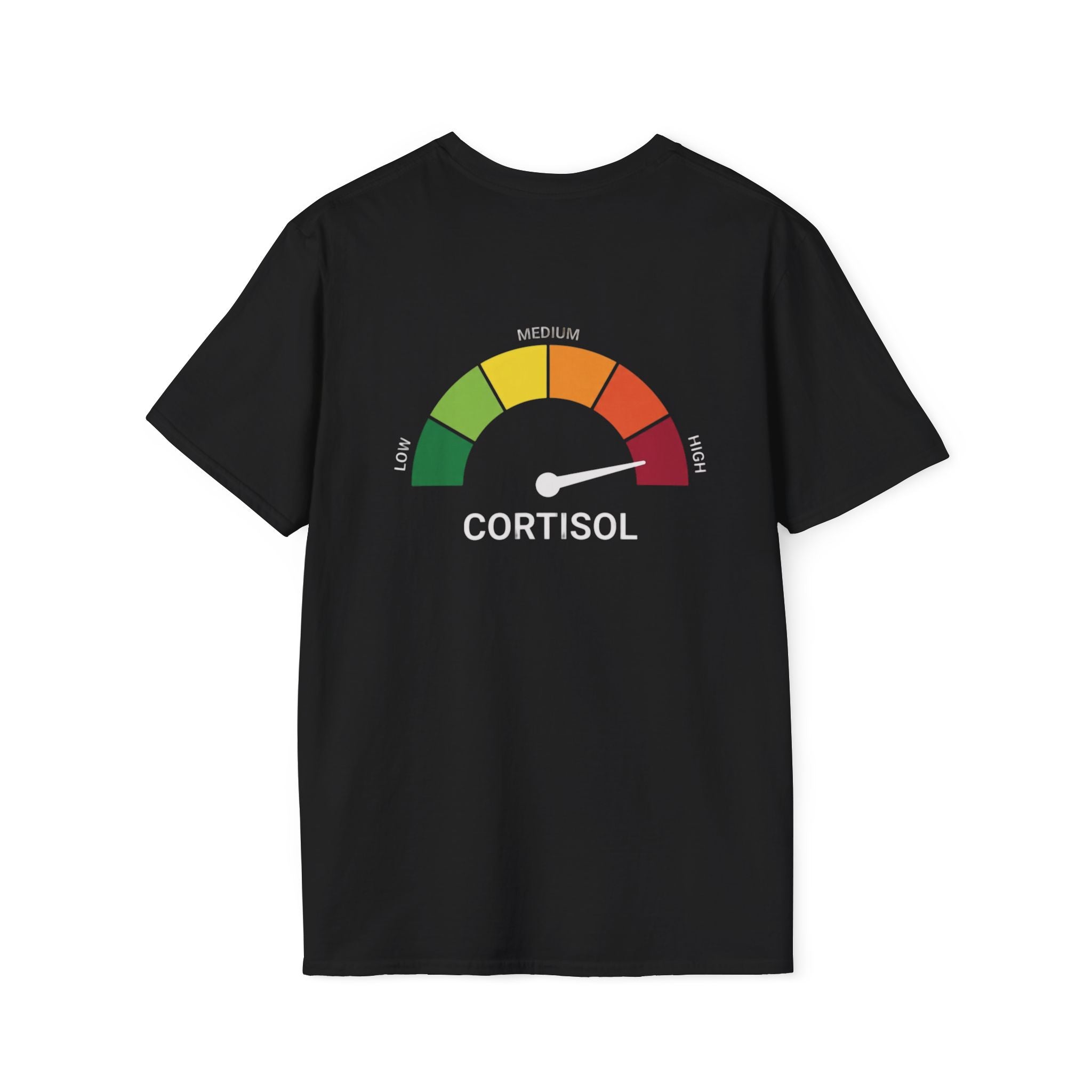 T-shirt : High cortisol ( arrière )