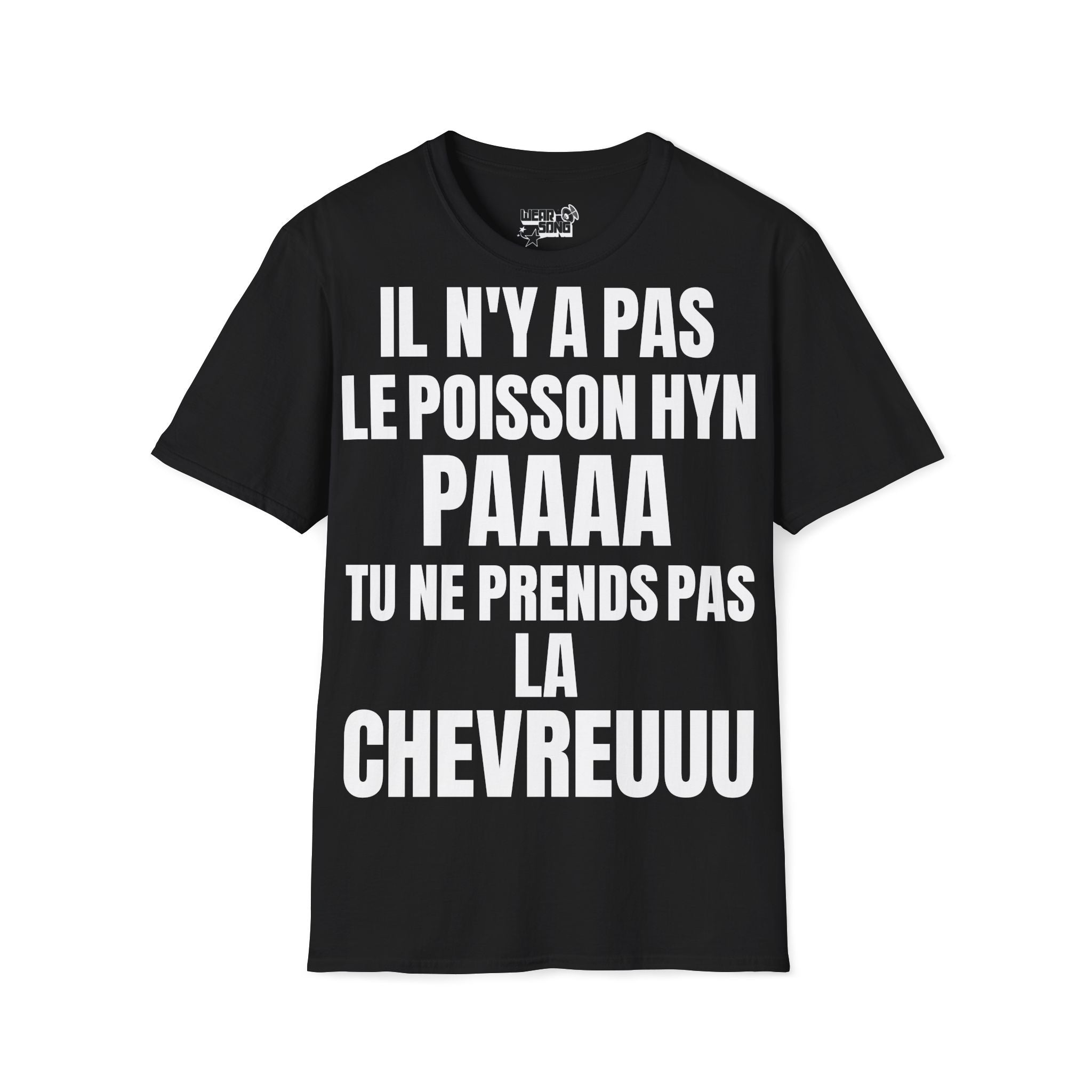 T-shirt : il n y a pas le poisson hyn paaa