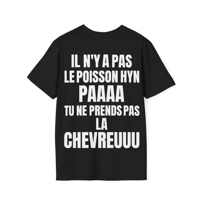 T-shirt : il n y a pas le poisson hyn paaa (arrière)