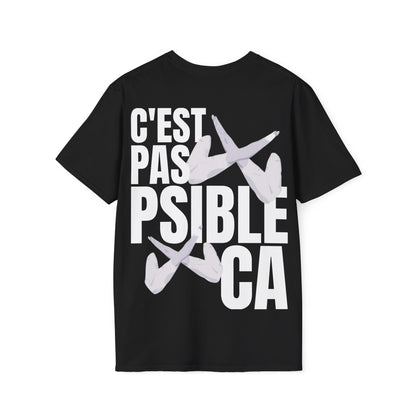 T-shirt : pas psible ca ( arrière )