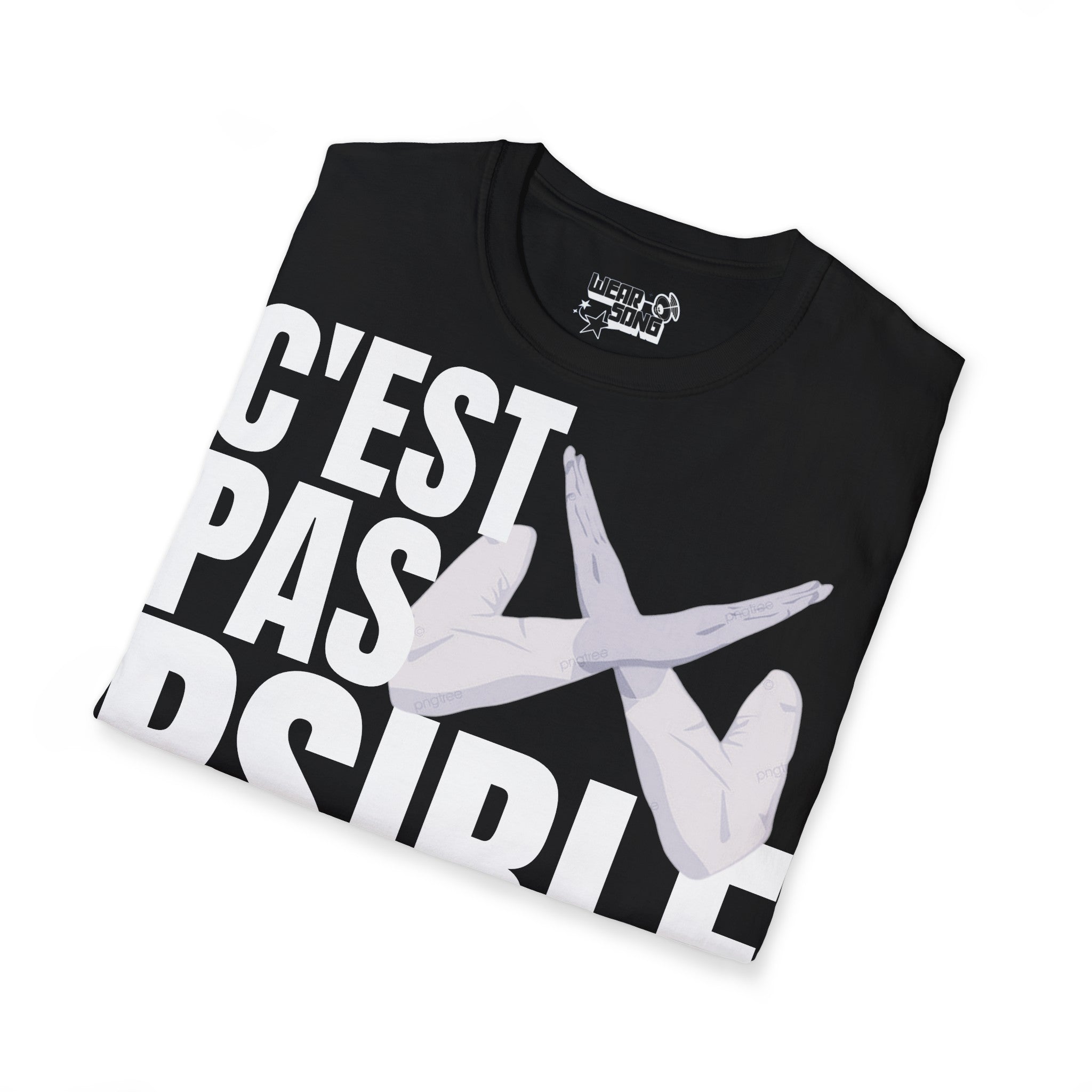 T-shirt : pas psible ca