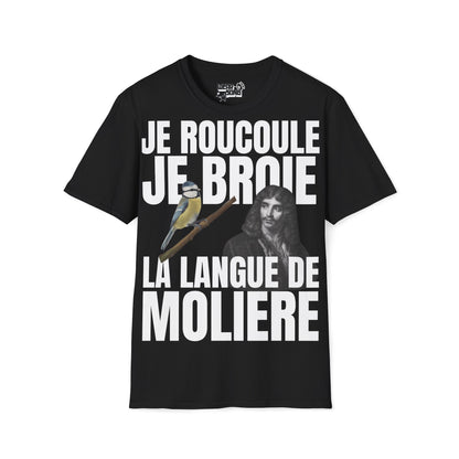 T-shirt : je broie la langue de Molière