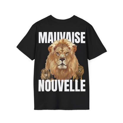 T-shirt : MAUVAISE NOUVELLE ( arrière )