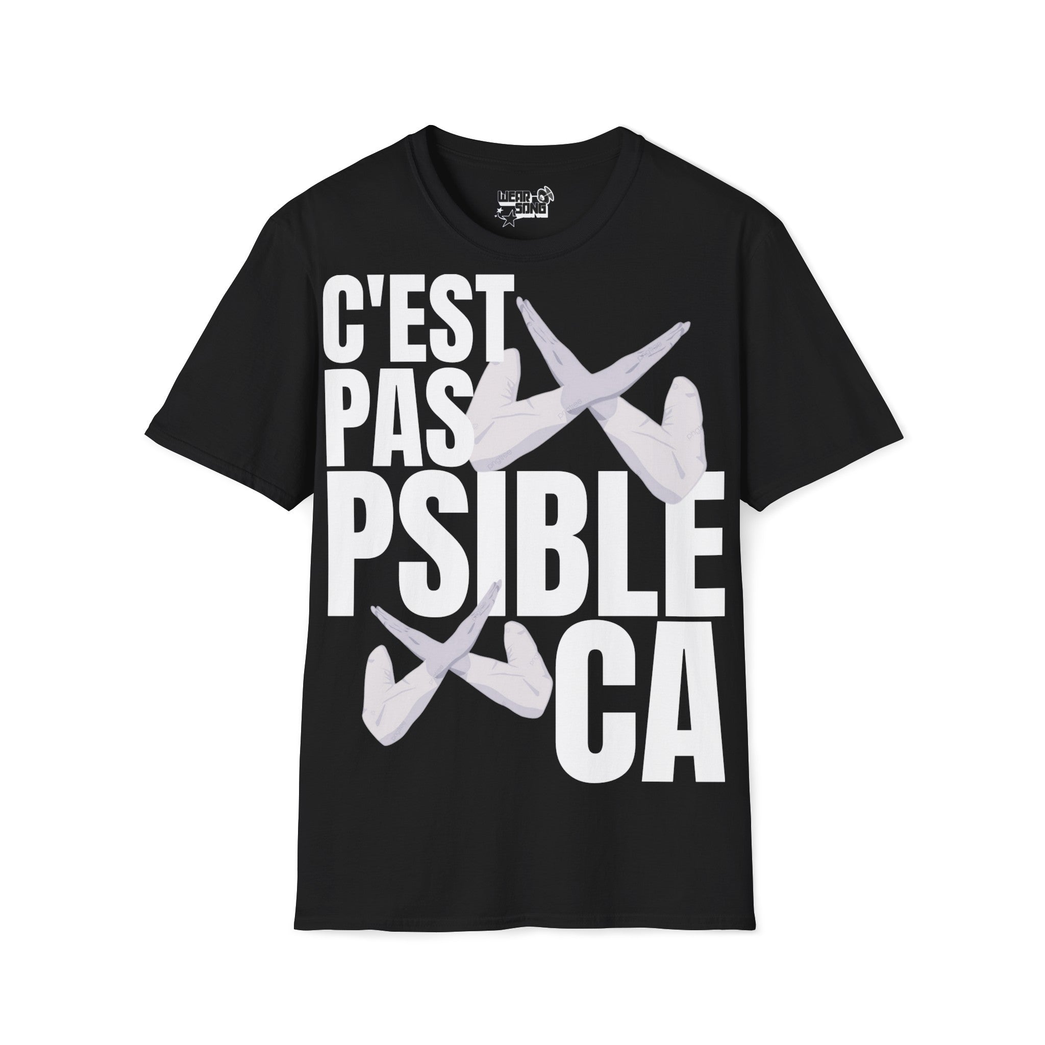 T-shirt : pas psible ca