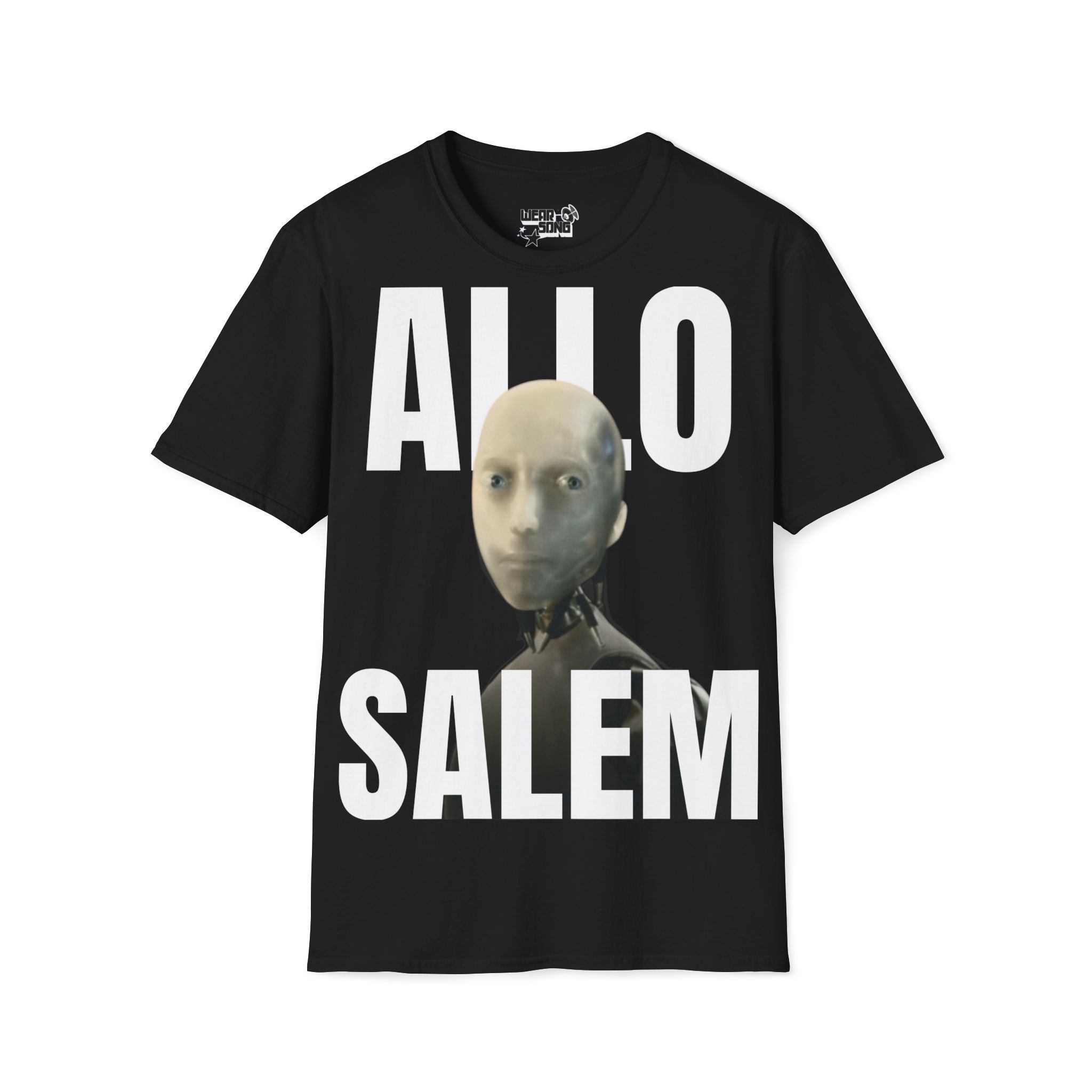 T-shirt : Allo salem robot