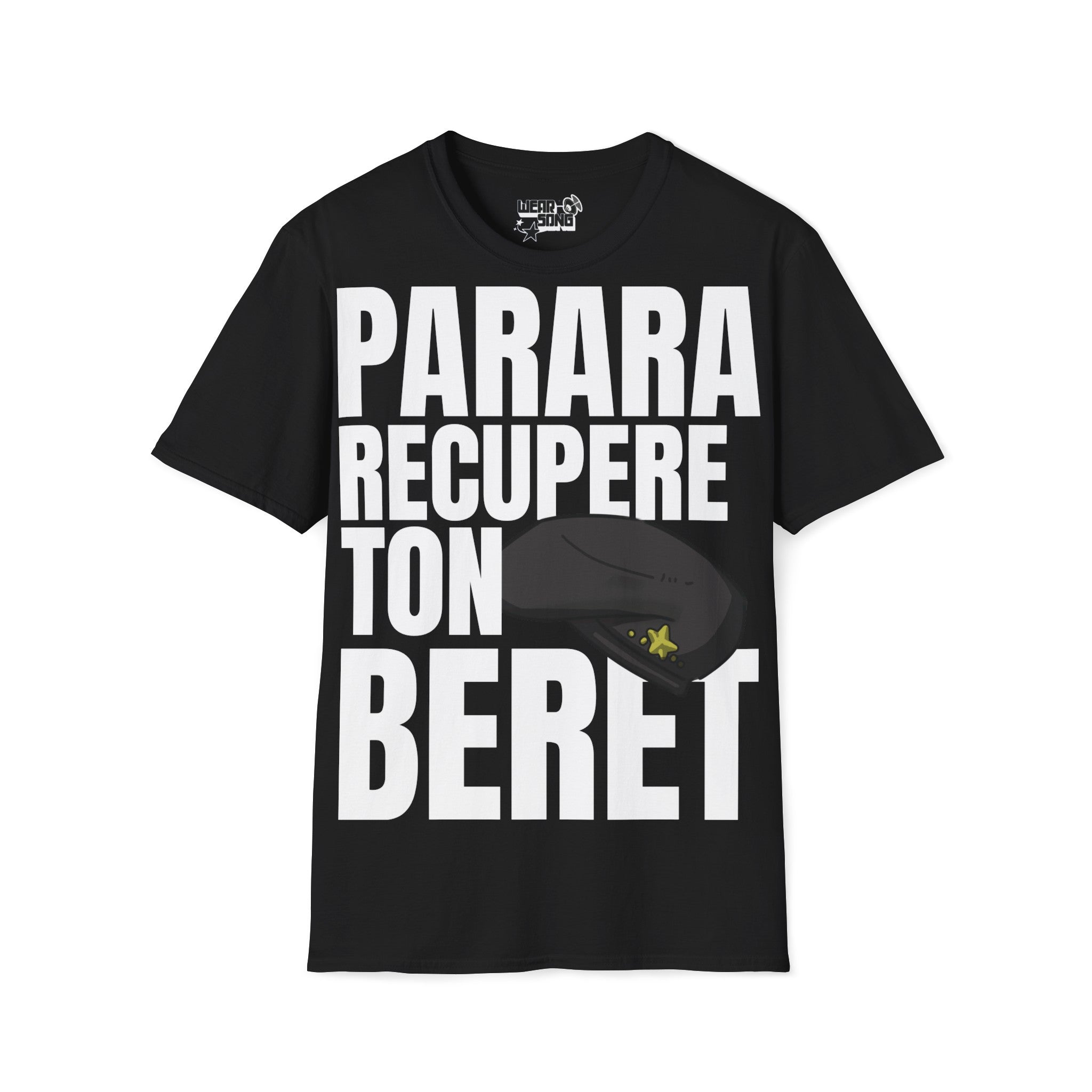 T-shirt : Parara récupère ton beret