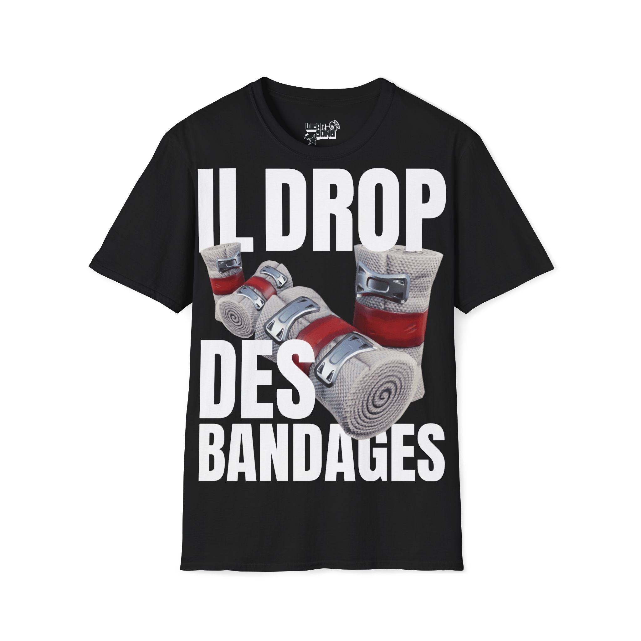 T-shirt : Il drop des BANDAGES